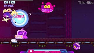 i conquer the hard mode in muse dash with exist feat