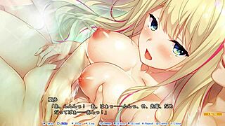 i'm diving into yubisaki connection mini fandisk vol 02 with natsuho futaba in anime futanari scene 1