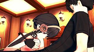 Yor Forger Gets Fucked Deliciously in Bar and Becomes Sex Addict