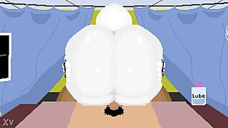 हेडी स्टेमिना चैलेंज करती है बिग टिट्स राइडिंग के साथ