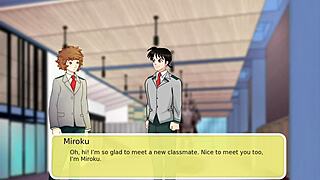 Hero sex academia part 26 gives nice choices with big tits blowjob action