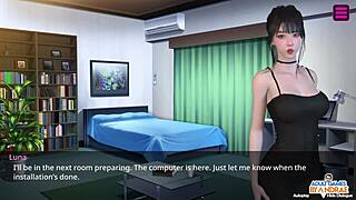 Ep1 Luna Streaming Nude as Female Anchor Next Door