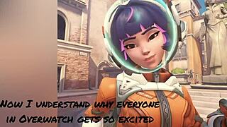 Juno VA Dance Twerk in Azur Lane with Big Ass Overwatch Style