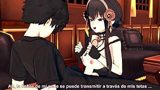 Yor Forger Gets Fucked Deliciously in Bar and Becomes Sex Addict