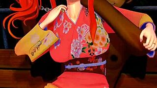 वैनेसा वेरन को आउटडोर 3डी कम एक्शन में हार्ड फक किया जाता है एशियन हेंटाई के साथ!