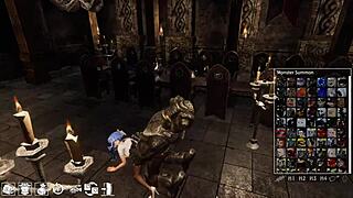 what's up with this sxh gallery enemy 01 in pantyhose action?