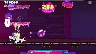 Glimmer Geat Inori Plays In Muse Dash Anime Music Hard Mode