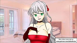 Super Cei Hentai In Spanish Cleaning Semen From Her Tits