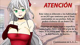 Super Cei Hentai In Spanish Cleaning Semen From Her Tits