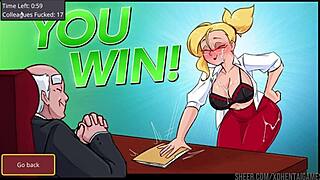 हेन्टाई गेम बेयरली वर्किंग हिन्ट्स ऐट बिग टिट्स एंड अस्स इन लेवल 1 फुल मूवी सीन्स