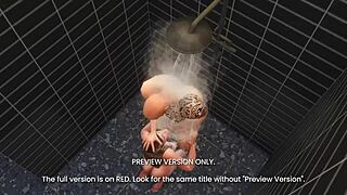 अनस्केड्यूल्ड जिम टाइम में क्या होता है बाथिंग सेलिब्रिटीज के साथ 3डी हेंटाई प्रीव्यू में