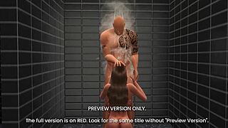 अनस्केड्यूल्ड जिम टाइम में क्या होता है बाथिंग सेलिब्रिटीज के साथ 3डी हेंटाई प्रीव्यू में