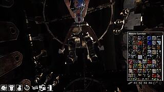 what's up with this sxh gallery enemy 01 in pantyhose action?