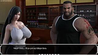 his wife's secret fantasy with tifa lockhart's big black cock