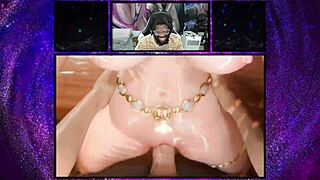 Bald Pussy Marika Fucks Scarlet Witch with Blowjob and Dildo Deepthroat Cumshot