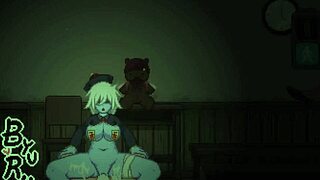 I love the oral blowjob and titty fuck with demons in Houkago no Onigokko game gallery