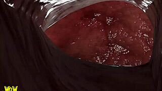 जायंटेस एलेक्सस्ट्राज़ा वॉर्क्राफ्ट में ह्यूज बेली में स्वॉलो कर रही है ऐनिमेशन