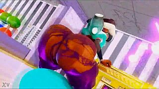 I saw Pearl and Marina twerking their big asses in 3D Splatoon animation, uh, so hot...