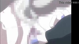 Watch this monster pound her hard in anime style! Can you handle the rich, wild hentai sex like that?!