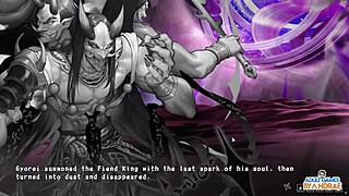 एप21 फाइनल मैनरी बनाम ग्योरेई: हाफ-डेमन शिनोबी, तुम्हारे बड़े टिट्स और स्क्वर्टिंग ने मुझे हुक कर दिया!