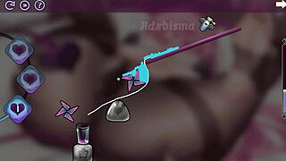 cute honey hentai game part 5 with hairless pussy and shaved ass