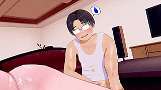 3डी रूल 34 एनिमे में शिकिमोरी के एडोरेबल मोमेंट्स