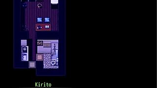 hentai game sword art online kirito cheated with hardcore anal missionary