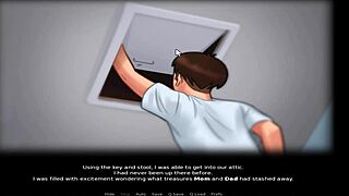 Summer Time Saga Uncensored Part 18 Hints At Big Tits Asian Anime Hentai Japanese Game Adventures