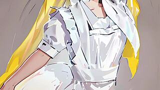 वाइफू मेड डिटेल्ड ऐक्शंस और सीन्स के साथ एक्सप्लिसिट हेंटाई एनकाउंटर्स में एंगेज होती है