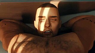 i-i gave my uncle a helping hand in this 3d yaoi legend animation, it was so intense...