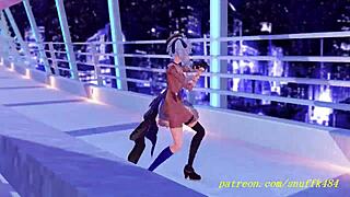 Suisei's Novr MMD Dance in 3D Hololive