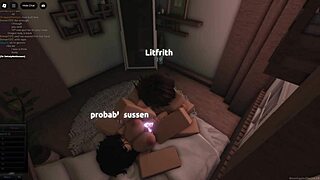 ओह वाऊ, ये शाई फैन अपना बॉडी देती है ताकि मैं रॉब्लॉक्स लिटफ्रिथ एनिमेशन में उसे जैसे चाहूं चोद सकूं...