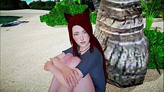 I Will Protect This Cat Women With My Fucking Life Bro Suggests Cute Curvy Outfit Action In Family 3D Cartoon Hentai Game.