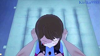 Feeling the intense passion between Ochako Uraraka and Mina Ashido in this POV hentai encounter.