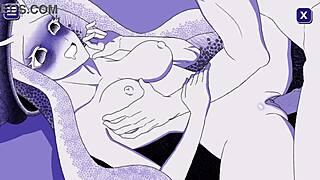 Fucking a snail girl in this intriguing erotic scenario