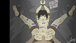 ये गंदी चीटर फैंटेसी बॉन्डेज में फीट प्ले कर रही थी... डेम