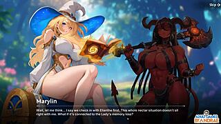 ep8 NEW MAIDENS elianthe miriel and lothariel SQUIRT in CURVY creampie