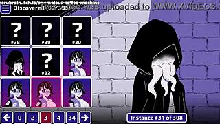 That nerd girl giving an erotic foot job on cock 😍