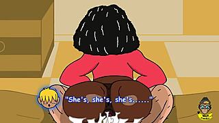 reverse cowgirl ride getting super messy with cum