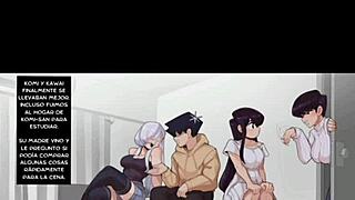 komi-san struggles with fornicating in this comic milf hentai big ass episode sub español