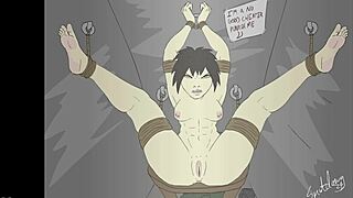 ये गंदी चीटर फैंटेसी बॉन्डेज में फीट प्ले कर रही थी... डेम