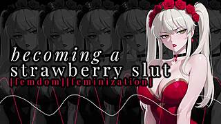 Strawberry Moon Feminization Ch I Delivers Erotic Audio With Orgasm Toys And Femdom Instruction