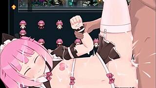 Yo, check this futuristic city hacker blowjob gallery!