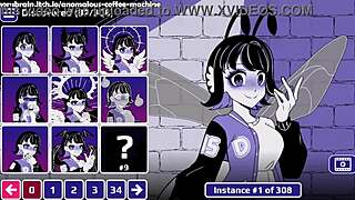 That nerd girl giving an erotic foot job on cock 😍