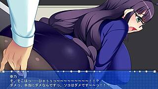 Committee leader Yukino gets stolen in intense NTR convenience store sex