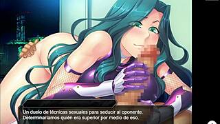 Taimanin RPGX Ayame part 1 sub español contrasts intense game action with dead or alive hentai vibes