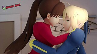 Uh, I got this June 2025 yuri shorts compilation with lesbian kissing and fingering.