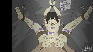 ये गंदी चीटर फैंटेसी बॉन्डेज में फीट प्ले कर रही थी... डेम