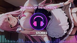 ero stories got me hooked, man of mansion whispering seductive asmr, soo good