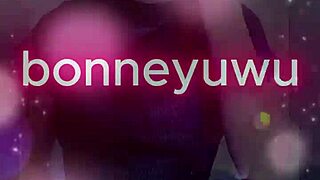 Bonneyuwu In Cyberpunk Nebula Cosplay!